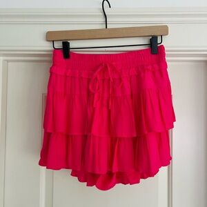 ROMIE SIZE XS PINK SKIRT